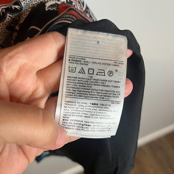 Banana Republic colorful mosaic bohemian shift dress - Picture 5 of 6